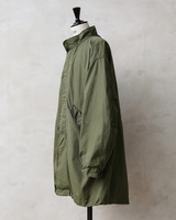 Vêtements de travail OEM, Trench-coat rétro américain M65, Trench-coat à queue de poisson, Manteau long, Parka à queue de poisson longue pour homme, Printemps
