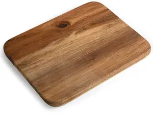 Tabla de cortar de madera de acacia pequeña para fabricante de queso, tablas para picar de madera, personalizadas