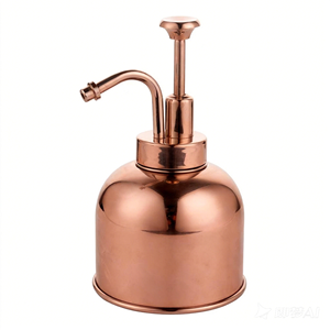 Pulvérisateur de désinfectant pour les mains en or rose de haute qualité, flacon métallique vide, pulvérisateur pour plantes, <span class=keywords><strong>arrosoir</strong></span> pour le nettoyage - Product Image 1