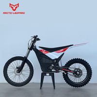 Moto tout-terrain électrique E XT 560 Arctic Leopard 72V 30Ah/40Ah/60Ah 10000W 90Km/h 80Km d'autonomie Moto électrique de montagne