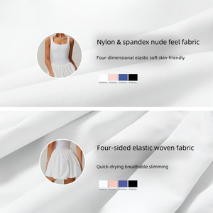 Robe de sport à séchage rapide robe de <span class=keywords><strong>Tennis</strong></span> à bande de mode pour femmes course à pied Fitness vêtements de <span class=keywords><strong>Tennis</strong></span> vêtements de Golf dames <span class=keywords><strong>tenue</strong></span> de <span class=keywords><strong>Tennis</strong></span> pour femmes - Product Image 4