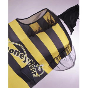 <span class=keywords><strong>Costume</strong></span> <span class=keywords><strong>da</strong></span> Ape per Bambini, Abito a Strisce Giallo e Nero, Travestimento Divertente per Halloween, Spettacoli Scolastici - Product Image 3