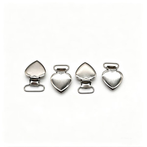 Metal Duckbill Clips Adjustable Suspender <b>Strap</b> <b>Buckles</b> Pantyhose Clips Hardware Accessories For Bags And Clothing - Product Image 3