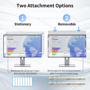 Schermo per la Privacy del Computer da 21.5 pollici (16:9) scudo di sicurezza nero protezione per Monitor Desktop UV e filtro per luce blu per <span class=keywords><strong>Dell</strong></span> - Product Image 5
