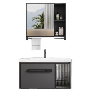 Gabinete de baño Rock Slab Space Baño combinado, lavabo simple, apartamento pequeño, lavabo integrado, otro - Product Image 1