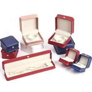 High Quality Jewelry Box Festival Gift Package Box Ring Necklace Storage Organizer Box - Product Image 1
