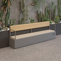 Tables et chaises tendance en PU pour salons de thé et cafés, stands de loisirs commerciaux pour centres commerciaux et rues, canapés muraux, dossiers et longues banquettes