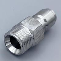 Nouvel adaptateur de laveuse à pression UWO 6024, coupleur rapide 1/2 pouce avec filetage mâle 1/2 BSPP en acier inoxydable 304, 0,083 kg