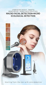 Analyseur intelligent de la peau et du cuir chevelu, appareil de diagnostic beauté avec détection microbienne et UV - Product Image 3