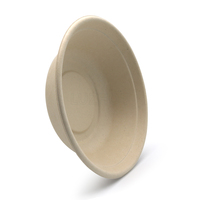 Oasis Bols jetables 32OZ en fibre compostable, récipient alimentaire biodégradable en bagasse, résistant au micro-ondes, hydrofuge et oléofuge, non toxique