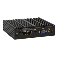 Mini PC Industrial Sin Ventilador a Precio Económico con Win 10 11 Server Linux Integrado Router 2 LAN Doble X86 Celeron N2840 J1900 J4125