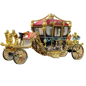 Calèche royale électrique chinoise pour mariage, 4 roues, structure en acier, 6 places, certifiée CE - Product Image 4