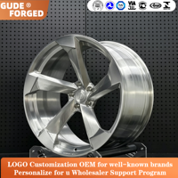 Jantes forgées GUDE Custom Chrome Hearts Deep Dish 18 19 20 22 24 pouces 5x114.3 5x120 5x127 Billet Rims Vs5rs pour Audi