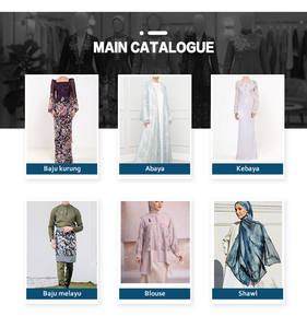 Abito Lungo Vintage da Donna a Maniche Lunghe, Tinta Unita, con Vita Arricciata, Collo Tondo, Maniche a Sbuffo, in Crepe di Alta Qualità, Stile Abaya Turca, ODM Casual - Product Image 6