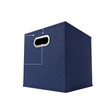 Organisateur de rangement sous le lit en tissu - Cube de rangement imperméable, durable et écologique