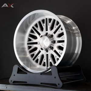 Jantes forgées pour camion de 22, 26 et 30 pouces, 6x139.7 8x180, finition polie, jantes de rechange à déport profond, finition personnalisée pour Chevy Silverado GMC Sierra - Product Image 1
