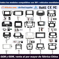 Cadre d'autoradio pour voiture, panneau Android, kit audio de tableau de bord, cadre pour GPS, vente en gros en Chine