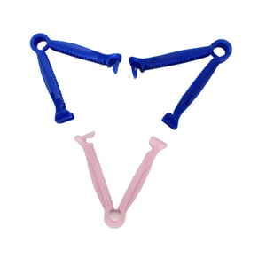 Penjepit kabel umbilikal medis sekali pakai untuk bayi dan dewasa penutup luka transparan bahan plastik berbeda - Product Image 2