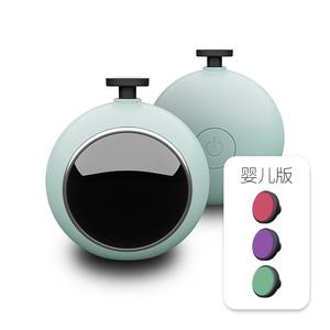 Lime à ongles électrique pour bébé, coupe-ongles électrique sûr pour bébé avec anneaux de dentition, lisseurs, têtes de meulage, lumière LED - Product Image 1