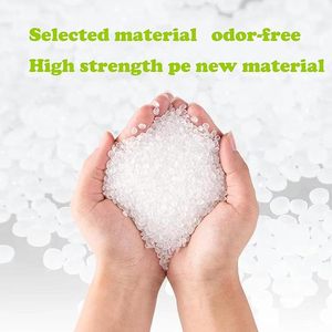<b>Red</b> Drawstring Handles Garbage Bag HDPE <b>Material</b> 1 Mil 16-18 Gallon Chinese Factory Price Recycled <b>Material</b> HENGCHUN Model - Product Image 5