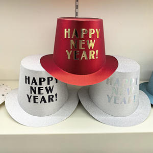 Chapeau en forme de cône en papier <span class=keywords><strong>magique</strong></span> pour les fêtes de Noël, les anniversaires, les fêtes, bronzage, givré, décoratif, vente en gros - Product Image 1