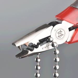 مكونات ستائر رول ٢٠٢٠ سلسلة خرز نيكل لا نهائية مقاس #10 بقطر ٤.٥ مم، كماشة وصل مدمجة مع أداة قص - Product Image 3