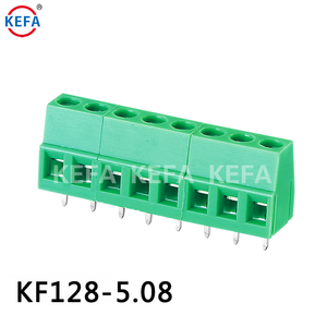 Factory Wholesale Green KF128-<strong>5.0</strong>/<strong>5.08mm</strong> Pitch 150V 6A 26-18AWG <strong>Pcb</strong> <strong>Screw</strong> <strong>Terminal</strong> <strong>Blocks</strong> Connector - Product Image 6