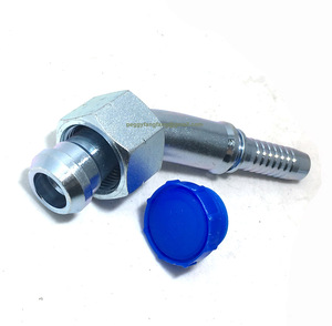 22611 BSP femmina 45 gradi raccordo tubo idraulico zinco placcato superficie di trattamento serie <span class=keywords><strong>DKR</strong></span> - Product Image 2