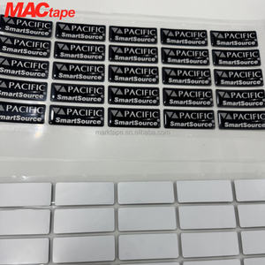 สติกเกอร์เรซิ่น 3M 9448A แบบกำหนดเอง สติกเกอร์อะคริลิกใสแบบตัดตามรูป สติกเกอร์กาวอะคริลิกแบบโดมเรซิ่น 3 มิติ แบบกำหนดเอง - Product Image 1