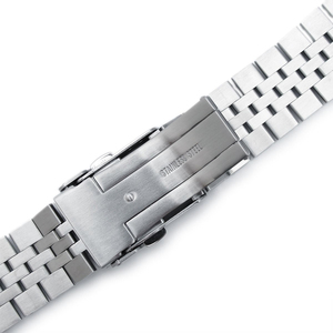 Bracelet de <span class=keywords><strong>montre</strong></span> de plongée en acier inoxydable massif 316L brossé 3D Jubilee Super J Louis 22 mm, extrémité incurvée, bracelet de <span class=keywords><strong>montre</strong></span> SKX 007 - Product Image 4
