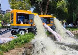 Thuận tiện cao áp tự mồi ly tâm thoát nước bơm một cú nhấp chuột bắt đầu động cơ diesel nguồn điện để kiểm soát lũ - Product Image 3