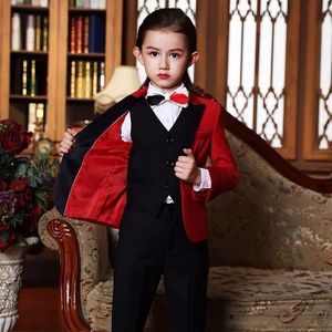 2020 dernière conception sur mesure MTM pantalon smoking veste conception enfants costumes vêtements bébé costume pantalon garçon costumes - Product Image 5