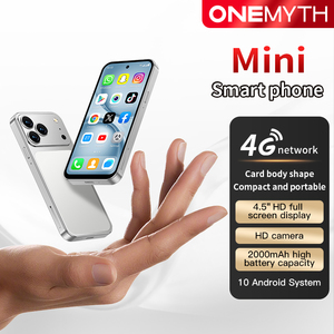 Smartphone mini ONEMYTH A19Pro 4G double SIM, écran HD 4,5 pouces, 2000 mAh, 2 Go + 16 Go, Android <span class=keywords><strong>10</strong></span>.0, Play Store, petit téléphone portable, identification faciale - Product Image 1