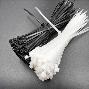 7.5×300mm セルフロック式 プラスチックナイロンケーブルタイ 環境に優しい 家庭用・倉庫保管用 - Product Image 1