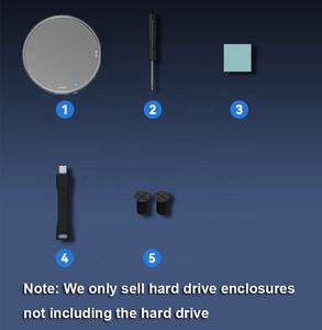 एम. 2 nvme 2230 चुंबकीय डिस्क बॉक्स 2TB क्षमता प्रकार-सी 100 डब्ल्यू पी डी चार्जिंग एल्यूमीनियम बाहरी एसएसडी केस - Product Image 2