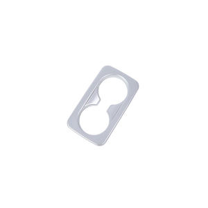 Caja de reposabrazos trasero para <span class=keywords><strong>KIA</strong></span> <span class=keywords><strong>Sportage</strong></span> 2021 <span class=keywords><strong>2022</strong></span>, accesorios interiores de ABS, color plata mate, cubierta embellecedora, soporte para taza de agua - Product Image 4