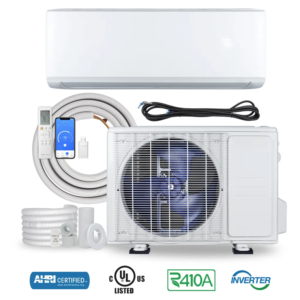 Mỹ thị trường minisplit AC điều hòa không khí R410A lạnh Inverter mini chia điều hòa không khí chia điều hòa không khí