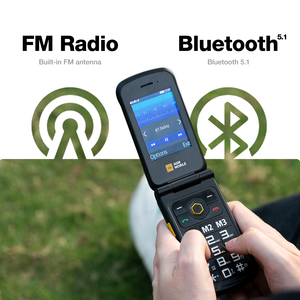 [RTS] AGM M8 haut-parleur puissant 104db torche marche/arrêt clavier à rabat téléphone portable à bas <span class=keywords><strong>prix</strong></span> téléphone à rabat - Product Image 3