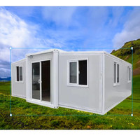 Petite maison pliante de luxe moderne 3 chambres à coucher étanche maison pliante et extensible maison en conteneur petite maison villa préfabriquée