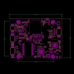Habolink af207df 4G module <span class=keywords><strong>wifi</strong></span> với 2 LAN LTE cat.4 <span class=keywords><strong>Modem</strong></span> khe cắm thẻ Sim 3G/4G bo mạch định tuyến cổng Ethernet kép 150Mbps cắm chơi - Product Image 4