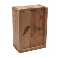 Boîtes de rangement pour bijoux en bois de pin non fini, faites à la main, forme personnalisable, impression sérigraphique/gravure laser, couvercle coulissant
