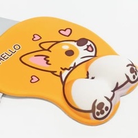 Vigreat Tanpa Minimum Order Alas Mouse 3D Karakter Anime Kustom Alas Mouse Artisan Silikon Penyangga Pergelangan Tangan Alas Mouse Mat