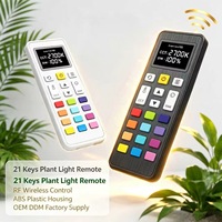 Control Remoto Inalámbrico RF de 21 Teclas para Lámparas de Cultivo JCXK, Plástico ABS, OEM, ODM, Suministro de Fábrica Personalizado