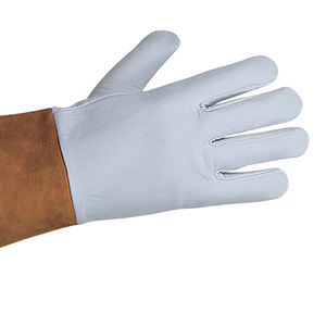 Nouveaux gants de soudage en cuir de haute qualité, logo personnalisé, sécurité industrielle, travail OEM, gants de soudage en cuir pour le travail - Product Image 6