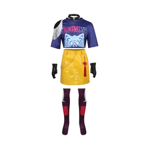 Tenue de Cosplay Kpop Filles Sorcières Lumi Zoe Mira pour Enfants, Costume de Spectacle Anime Film 8-13 Ans, Polyester, Été 2025 - Product Image 4
