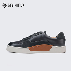 Venta al por mayor Casual elegante de gamuza plana de cuero de gimnasio zapatos de los hombres <span class=keywords><strong>zapatillas</strong></span> de deporte - Product Image 3