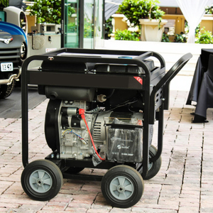 เครื่องกำเนิดไฟฟ้าดีเซลแบบเปิดขนาดพกพา 8KW และ 8.5KW พร้อมระบบสตาร์ทระยะไกล แรงดันไฟฟ้า 110V/220V 230V/480V ราคาแข่งขัน - Product Image 1