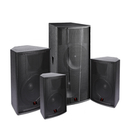 Haut-parleur audio professionnel 15 pouces à néodyme haute résolution, tweeter haute fréquence, pour divertissement KTV, moniteur de scène PA large bande