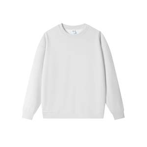 <span class=keywords><strong>Sweat</strong></span>-shirt à col rond surdimensionné en molleton Silver <span class=keywords><strong>Fox</strong></span> de 450 g pour homme, coupe ample, épaules tombantes, couleur unie, <span class=keywords><strong>sweat</strong></span>-shirt pour couple - Product Image 2
