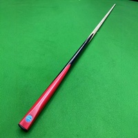 Queue de billard et de snooker en bois de hêtre chinois, style split 3/4 à tête fine, pour salle de billard et usage domestique, en stock